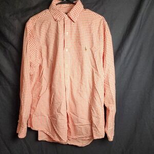 Ralph Laren Polo Long Sleeve‎ Button-Up Size Large Classic Fit, Checkered